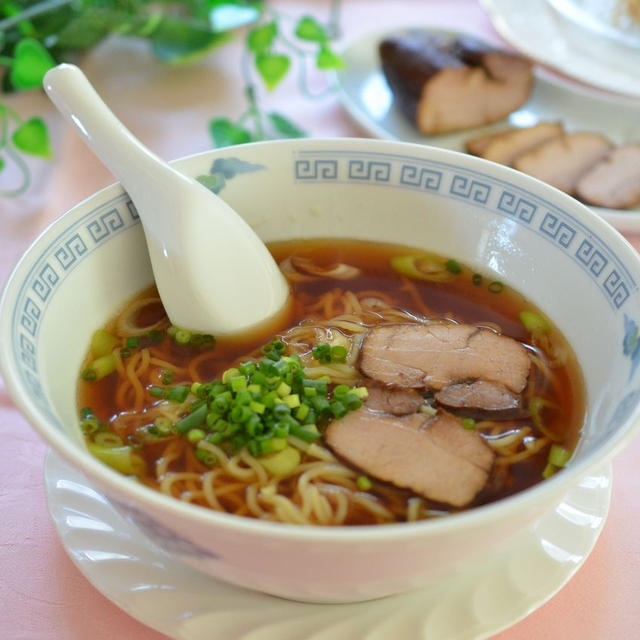 やっと完成(*'▽')　スープから作る本格中華そばのレッスン