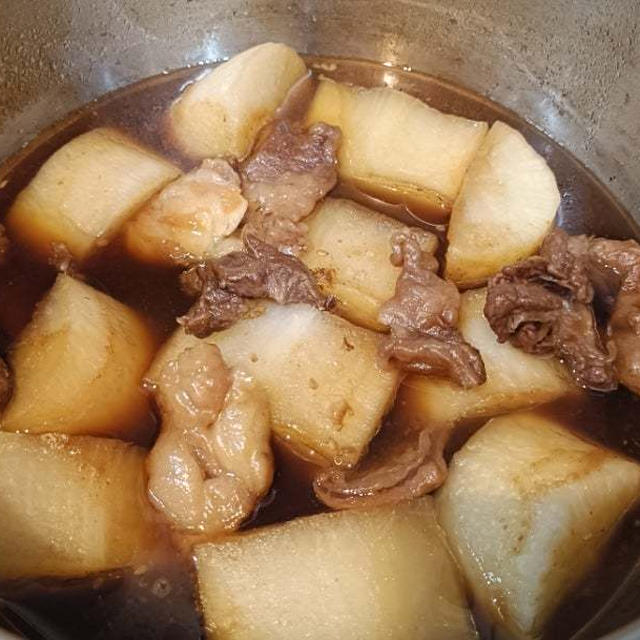 半額食材2つで煮物♪夕方の買い物はコレが楽しい♪