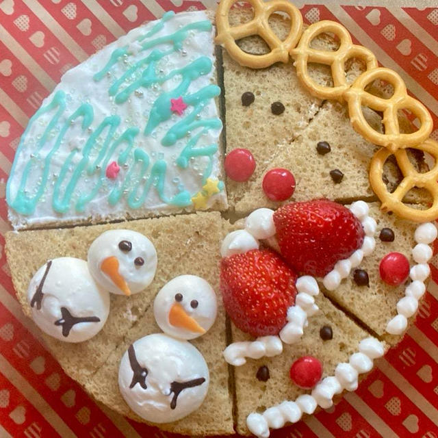 我が家のクリスマスケーキ♪