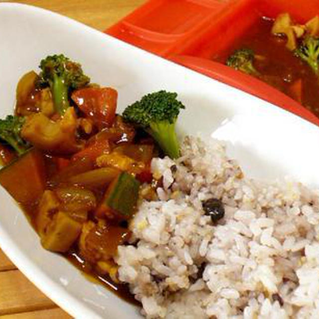 寒い日は生姜入りカレー