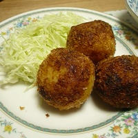■レシピ■とろ～りデミチーズのコロッケ