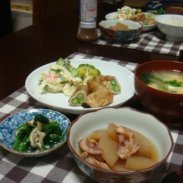 カンタン♪豚肉の野菜巻き焼き