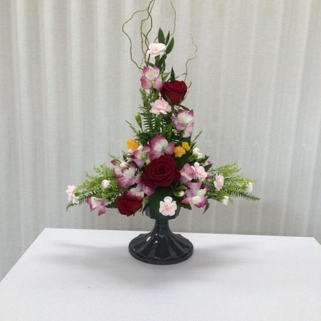 久しぶりのお花レッスン