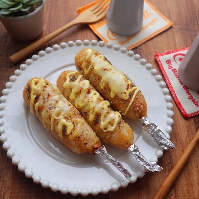 バーベキューにもおすすめ！スティック焼きおにぎり