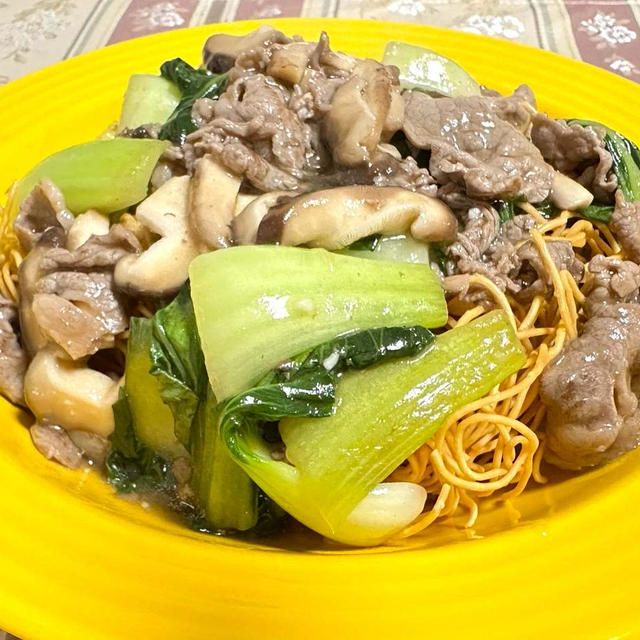 薬膳ってなぁに？【牛肉とチンゲンサイのあんかけ皿うどん】5月13日人間関係運アップの麺がラッキー
