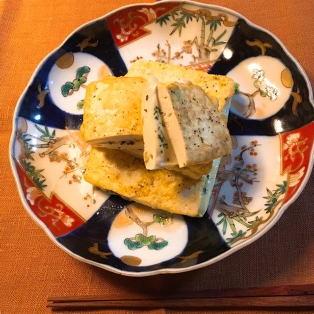 お豆腐のチーズサンド