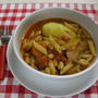 トマト味のスープ