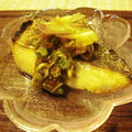 真鯛の塩焼き。薬味のっけ盛り。