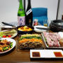 【家飲み】 母の日♡ 韓国料理と日本酒 * 七田 純米吟醸 雄町 無濾過生原酒