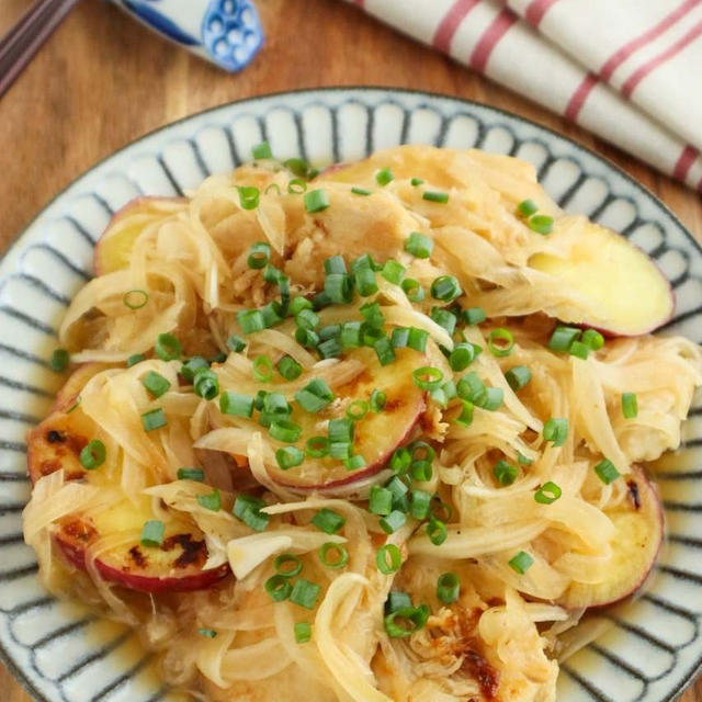 ＊【レシピ】さっぱり美味しい♩鶏むね肉とさつまいもの南蛮漬け＊