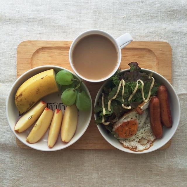 8月8日の朝ごはん。