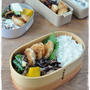 【ささみのマヨカツ弁当、と２代で着たワンピース】
