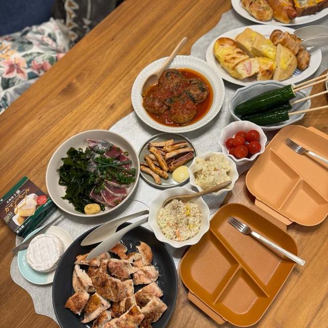 【おうちごはん】子供に好評だったビュッフェスタイル