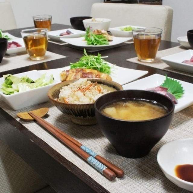 妊婦さんとさぶろー山。～肉巻き豆腐のステーキ～