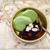 簡単和スイーツ「コーヒー風味のふるふるぜんざい」。