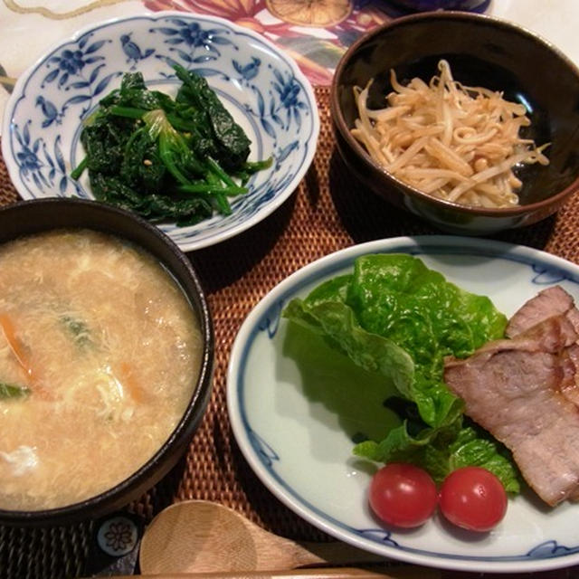 月～土の晩ご飯♪
