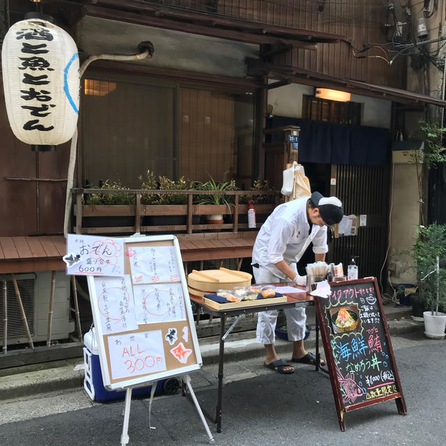 居酒屋「酒楽家　金魚」人形町