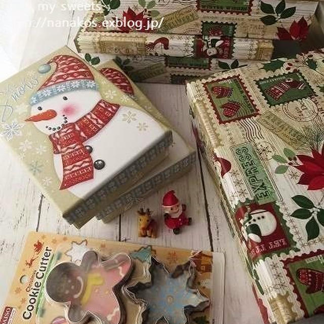 １２月クリスマス用品＊ラッピング用品＊お菓子材料お買い物！