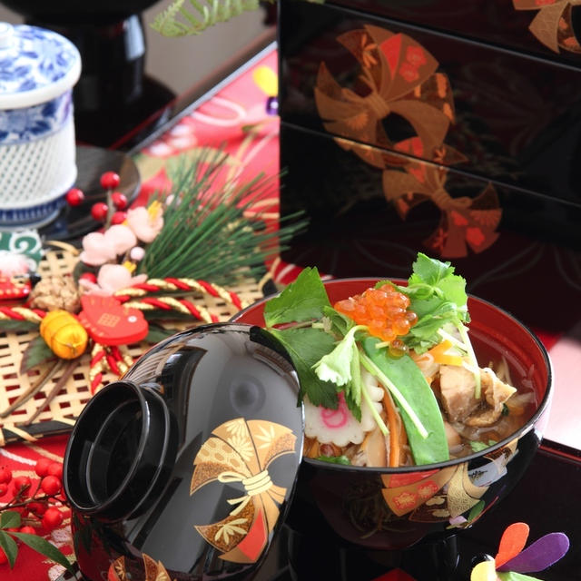 お雑煮とお汁粉