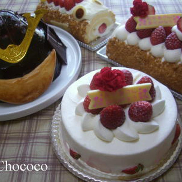 子供の日＆母の日のデコレーションケーキ