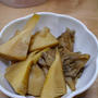 筍と舞茸煮と　ワンプレート