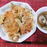 天津丼は花椒を入れて