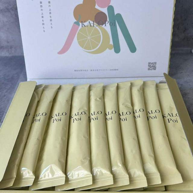 難消化性デキストリン（食物繊維）配合の機能性表示食品　KALOPoi（カロポイ）