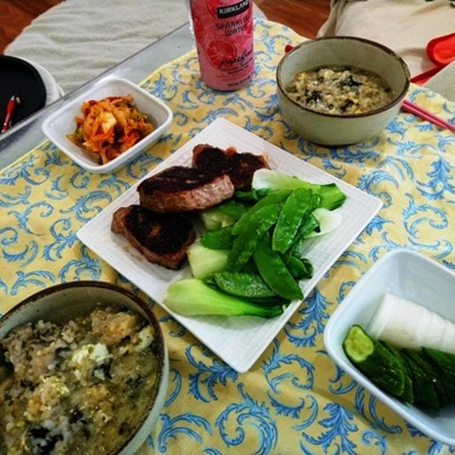 ヨーグルトを変えたら快便 ～ 混ぜご飯おにぎりで雑炊