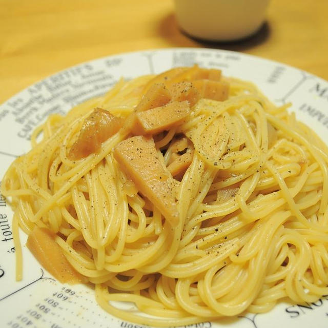 春を楽しむ☆筍と新たまねぎの和風パスタ　＆　授業参観