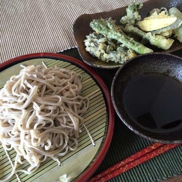 山菜と蕎麦