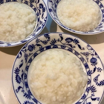 今日から６月後半、中華粥です