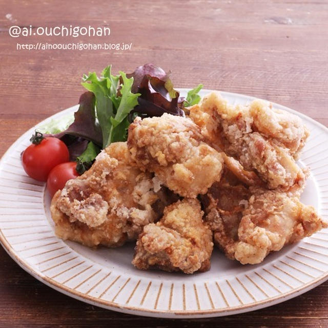 【レシピ】我が家定番＊アレンジしやすい塩唐揚げ♡#鶏肉 #唐揚げ #作り置き #お弁当 #冷凍保存
