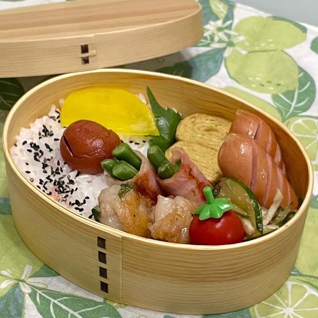 【お弁当】まだまだ暑い日がつづくから大葉でさっぱり爽やかおかず!!!!!!!!!!!!!!!