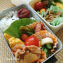 私からのバレンタインチョコと、今日のお弁当。