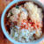 お惣菜の天ぷらをお蕎麦にのっけた