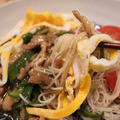 ★かなり美味しい『鶏チンジャオそうめん』レシピ・#本日のおうちごはん