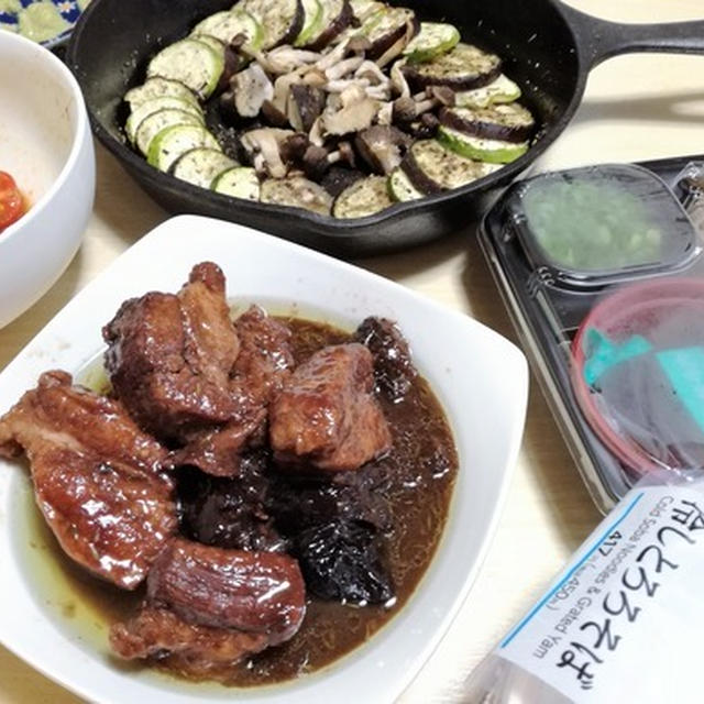 今日のごはんできてるよ#158 今日はコンビニ麺と・・7