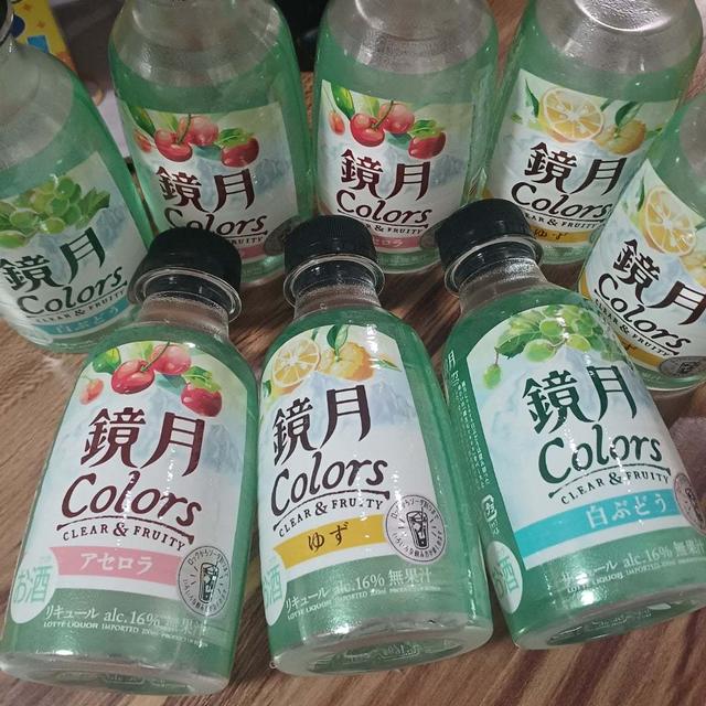 試したよ「サントリー  鏡月Colors(カラーズ) 3種8本」