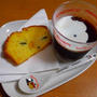 かぼちゃパウンド＆コーヒーゼリー・てこね寿司～