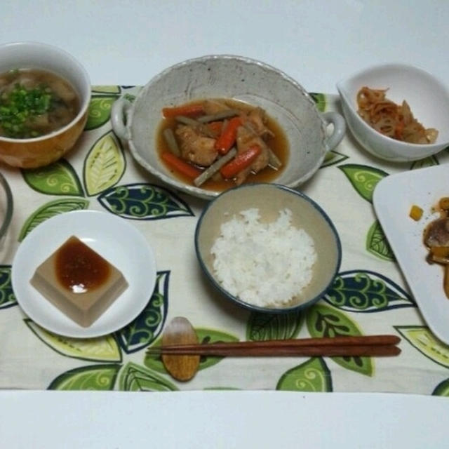 鰤のソテー～ナスとキノコのソース～etc…