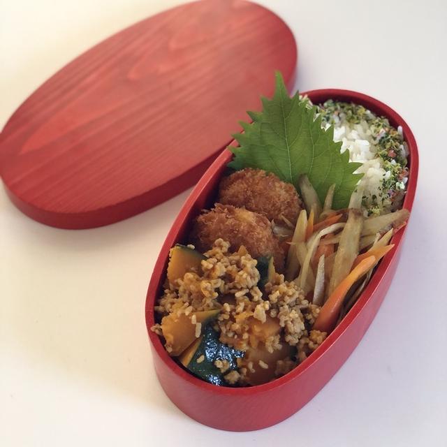 母さんの日曜の過ごし方と自分のためのお弁当、と昨日の晩ごはん