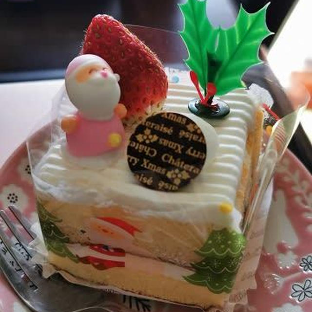 ひと足早いクリスマスケーキ