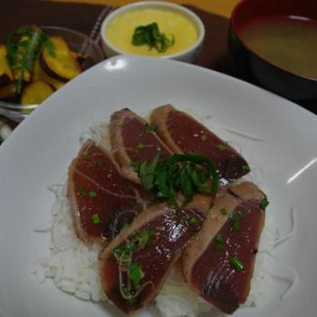 カツオ漬け丼☆