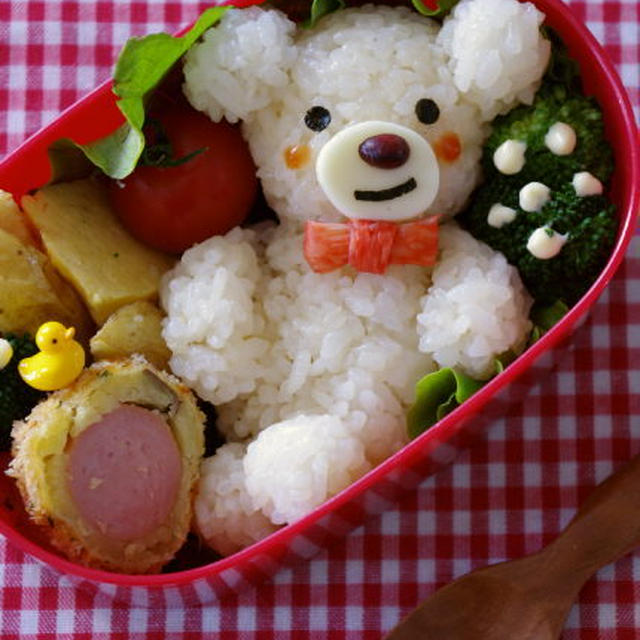 ハッピーママフェスタクッキングセミナー くまちゃんのキャラ弁