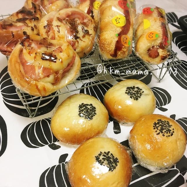 同じ生地で3種類のパンと久々クロワッサン