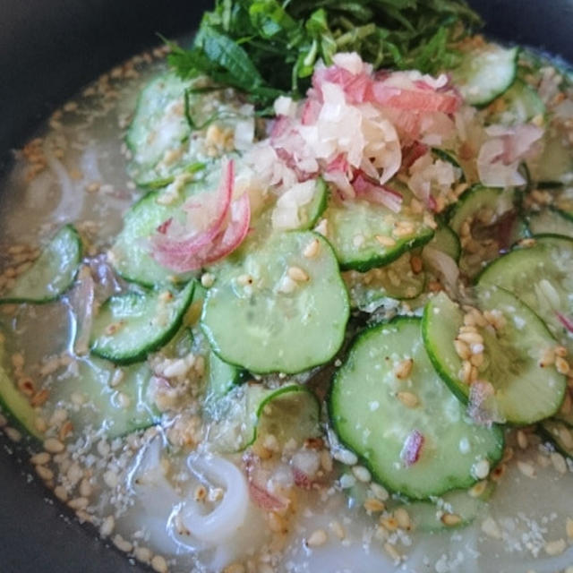 冷や汁うどん