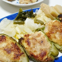 ヘルシーで食べごたえ十分だよ♪ピーマンのもめん美人詰