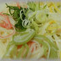 華麺ひやむぎ～薬味たっぷり！