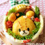 キャラ弁♡ジャッキーオムライスと作り方♪