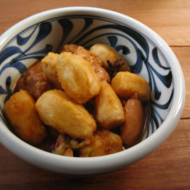 里芋と鶏肉の中華風うま煮